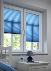 Pleated Blinds For Tilt and Turn Windows